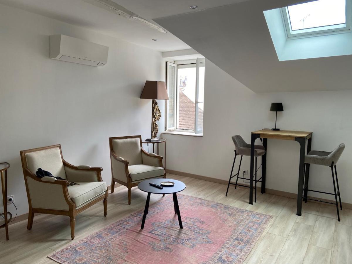 Ferienwohnung Au Coin Des Hospices Beaune  Exterior foto